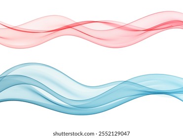 Onda transparente Abstractas, perfecta para fondos, branding o composiciones artísticas minimalistas.