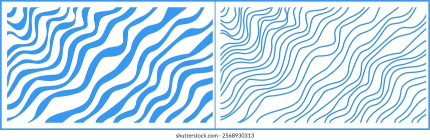 Abstract transverse lines seamless texture background. Abstract wave lines