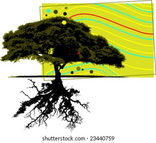 abstract tree