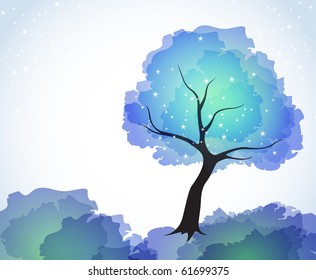 abstract tree