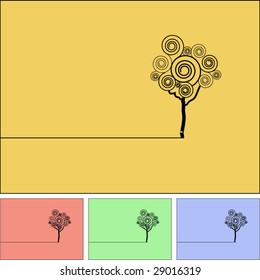 Abstract tree background