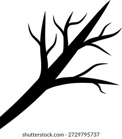 Abstract Tree Branch Vector Illustration