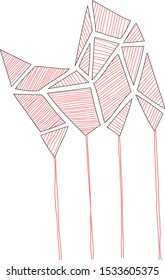 Abstract Tree Design for wall decor
