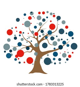 Abstract tree green for your design  Vector illustration EPS10.