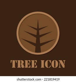 abstract tree icon