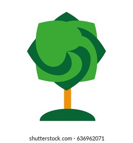 abstract tree icon