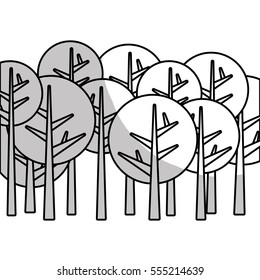 abstract tree icon image vector illustration design 