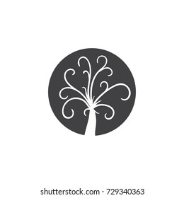 abstract tree illustration