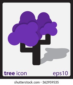Abstract tree illustration,Vector design