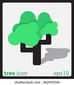 Abstract tree illustration,Vector design