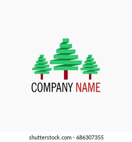 Abstract Tree Logo