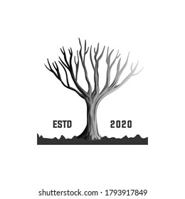 Abstract  tree logo design. EPS 10