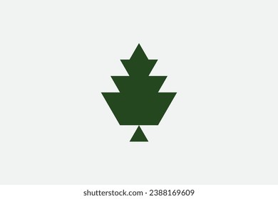 Abstract tree logo design illustration vector template
