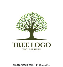 Abstract Tree Logo Vector Illustration