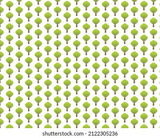 Abstract tree pattern design and illustration art