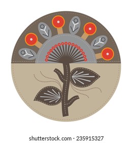 abstract tree for print, design, web-design and other creative artworks