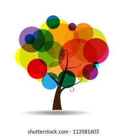 Abstract Tree Sticker Wall Decal