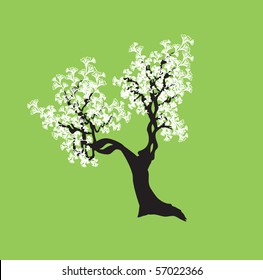 abstract tree, symbol of nature