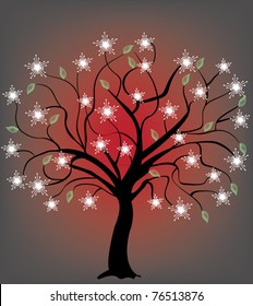abstract tree, symbol of nature