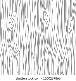 Abstract tree texture in linear style. flat vector illustration