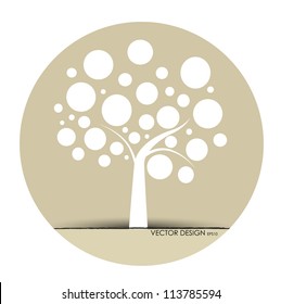 Abstract tree. Vector Illustration.