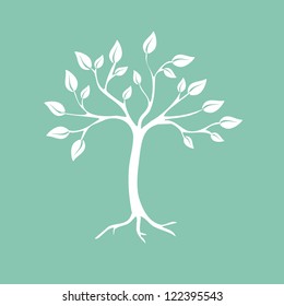 Abstract tree. Vector illustration