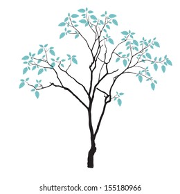 Abstract tree. Vector illustration