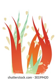 abstract trees background