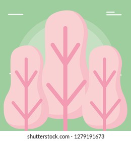 Abstract trees design