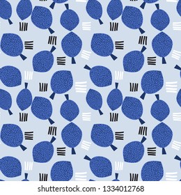  abstract trees and fences pattern