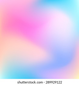 Abstract trend gradient pastel color blur background for design concepts  web  presentations  banners   prints  Vector illustration 