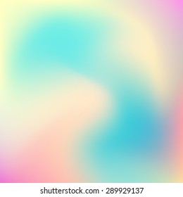 Abstract trend gradient pastel color blur background for design concepts, web, presentations, banners and prints. Vector illustration.