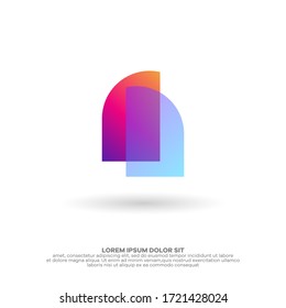 Abstract Trend Logo Creative Template Sign Vector
