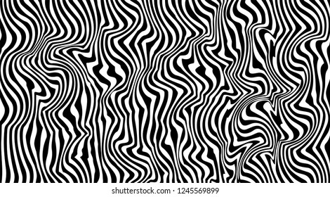 Abstract trend vector EPS10 with zebra pattern texture background