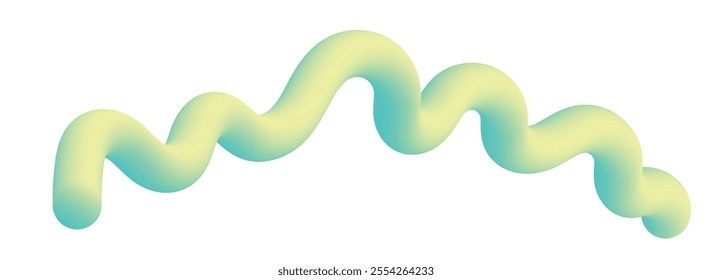 Abstract trendy 3d wavy fluid background wallpaper. Colorful gradient color 3d fluid liquid wallpaper background. Abstract 3d landing page template. Website concept, flyer, brochure, banner background