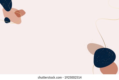 Abstract trendy background. Can use for social media design, greeting card, banner, print, brochure, poster, flyer.