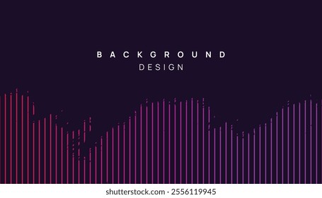 Abstract trendy background. Composition of amorphous forms and lines.