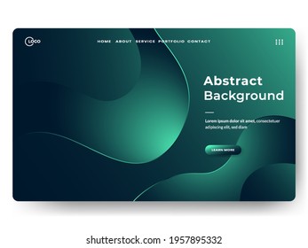 Abstract trendy background for landing pages, can be used for web development