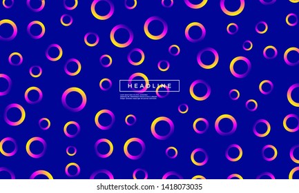 Abstract trendy background. Vector minimalistic texture.