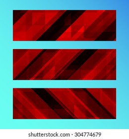 Abstract trendy  banner with geometric shape. Colorful background. Vector illustration. Eps 10