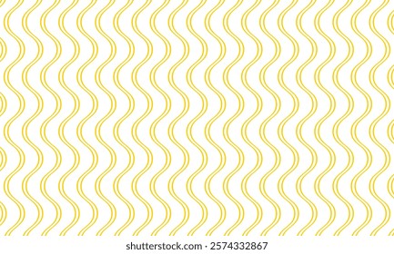 abstract trendy black double line smooth wave pattern perfect for background.