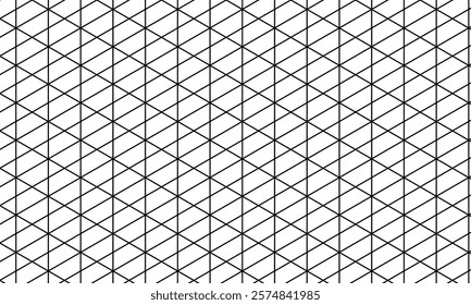 abstract trendy black outline polygon pattern art perfect for background.