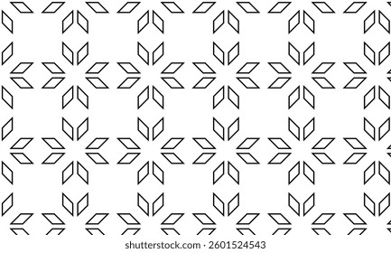 abstract trendy black outline shape pattern perfect for background.