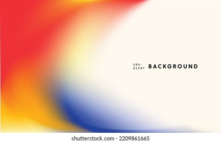 Abstract trendy in blending gradient color for background. Smooth minimalist color texture for poster template, cover, presentation, web and creative print.