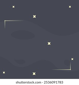 Abstract Trendy Blue Celestial Background Wallpaper Vector Design