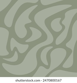 Abstrakte trendige Boho Retro Stil Grau Grün Bildschirmhintergrund Hintergrund Vektorgrafik Design