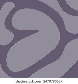 Abstract Trendy Boho Style Gray Purple Wallpaper Background Vector Design