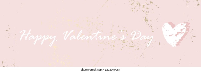 Abstract Trendy Chic Happy Valentine's Day Background. Romantic illustration for postcards, greeting cards, wedding invitations, anniversary, social media, banners, poster, party, save the date, blog