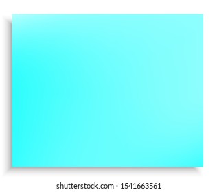 Abstract trendy color background. Fresh backdrop with smooth and soft shadow. Vector illustration layout. Blue trendy and easy editable colored banner template.