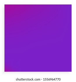 Abstract trendy color background. Vector illustration element. Creative backdrop with smooth and soft shadow. Violet trendy and easy editable colored banner template.